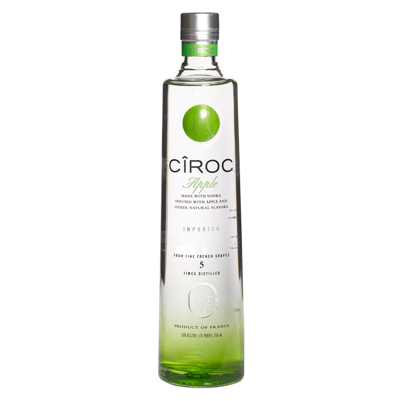 Ciroc Apple Vodka 750ml (70 Proof)