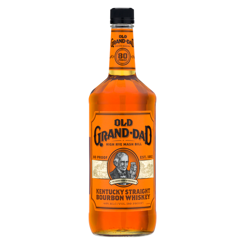 Old Grand Dad Bourbon 80 1L (80 Proof)