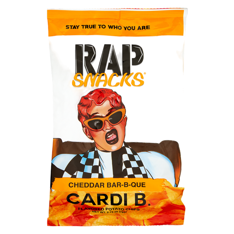 Rap Snacks Cardi B Cheddar Bar-B-Que Chips 2.75oz
