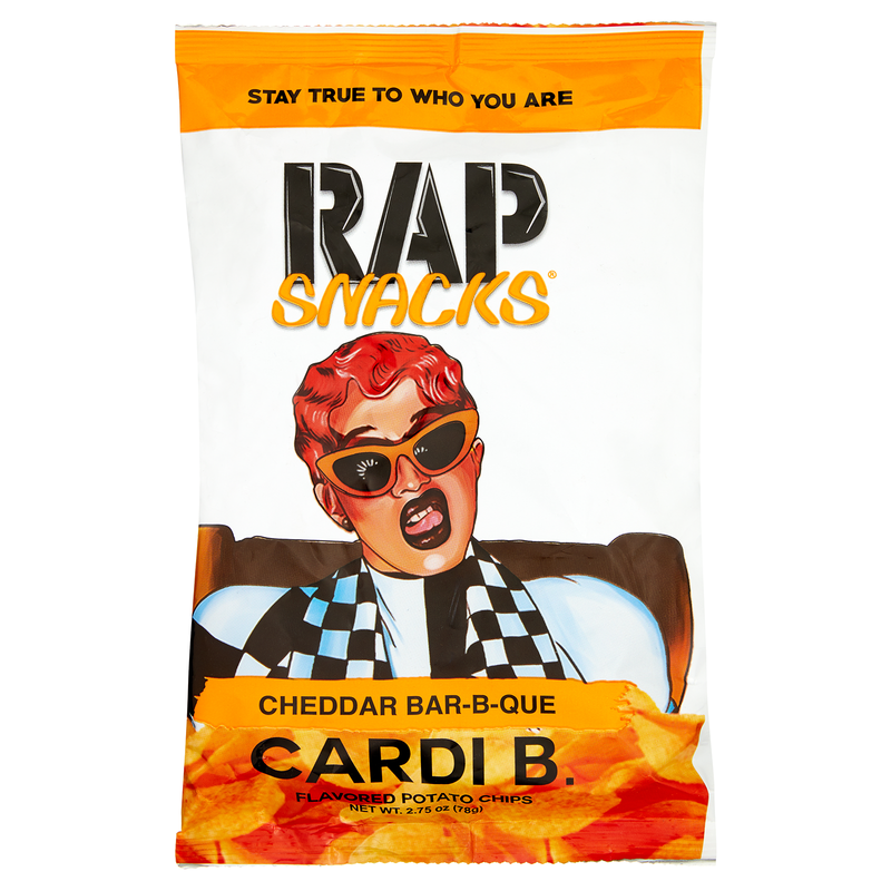 Rap Snacks Cardi B Cheddar Bar-B-Que Chips 2.75oz