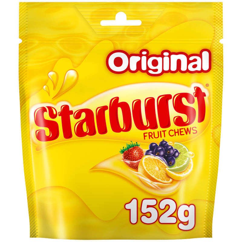 Starburst Original Fruit Chews Pouch, 152g