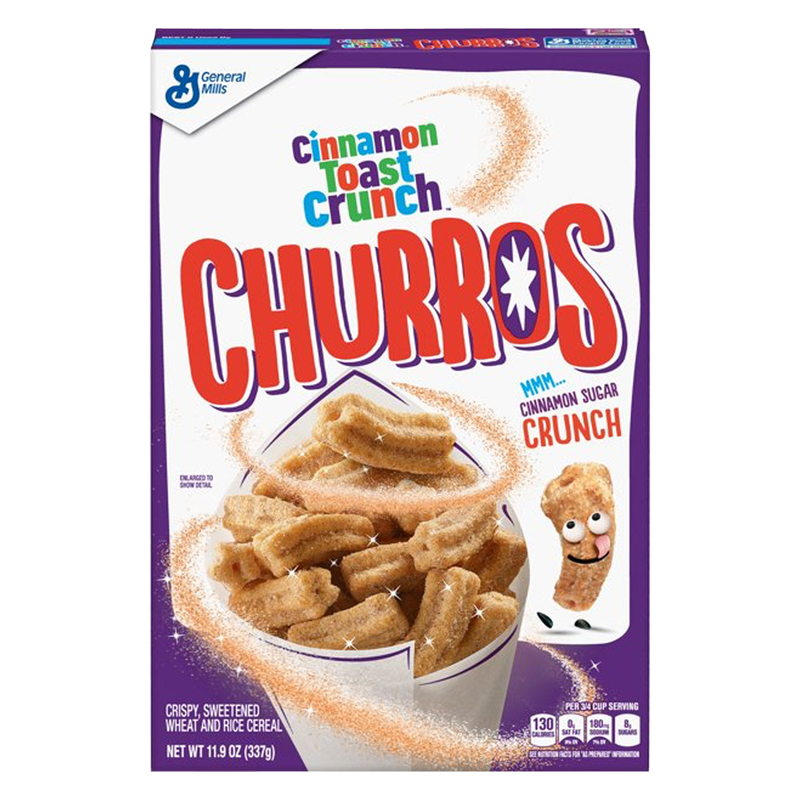 General Mills Cinnamon Toast Crunch Churros Cereal 11.9oz