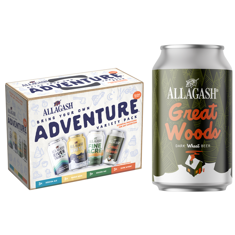 Allagash Bring Your Own Adventure Variety Pack 12pk 12oz Can ABV Varies