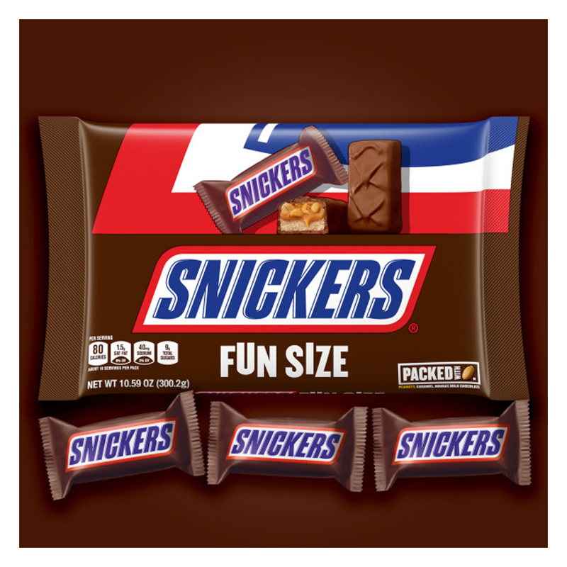 Snickers Fun Size Candy Bars 10.59oz