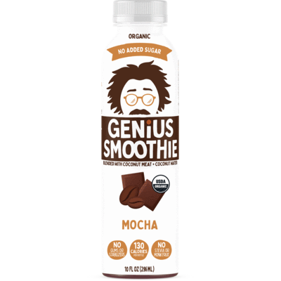 Genius Juice Coconut Smoothie Mocha At least 95% Organic 10oz