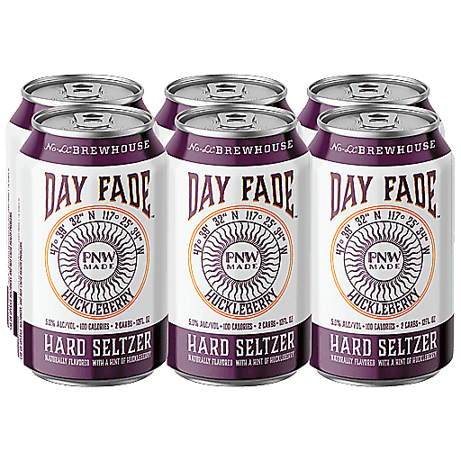 No-Li Brewhouse Day Fade Huckleberry Hard Seltzer 6pk 12oz Can