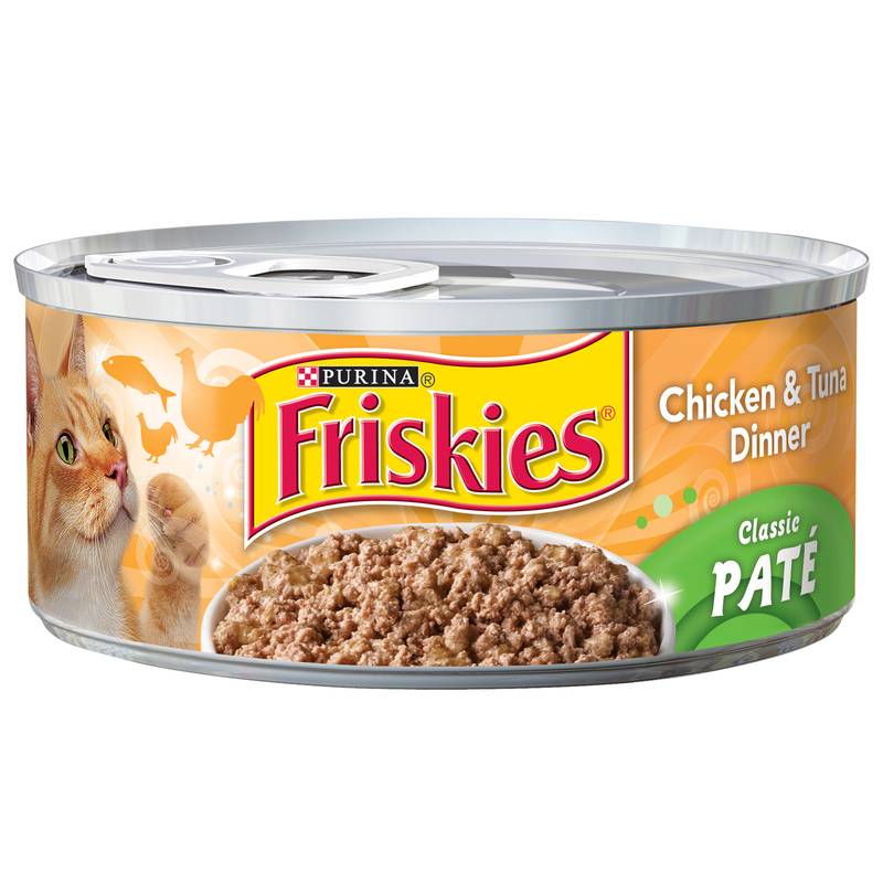 Friskies Chicken & Tuna Dinner Cat Food 5.5oz