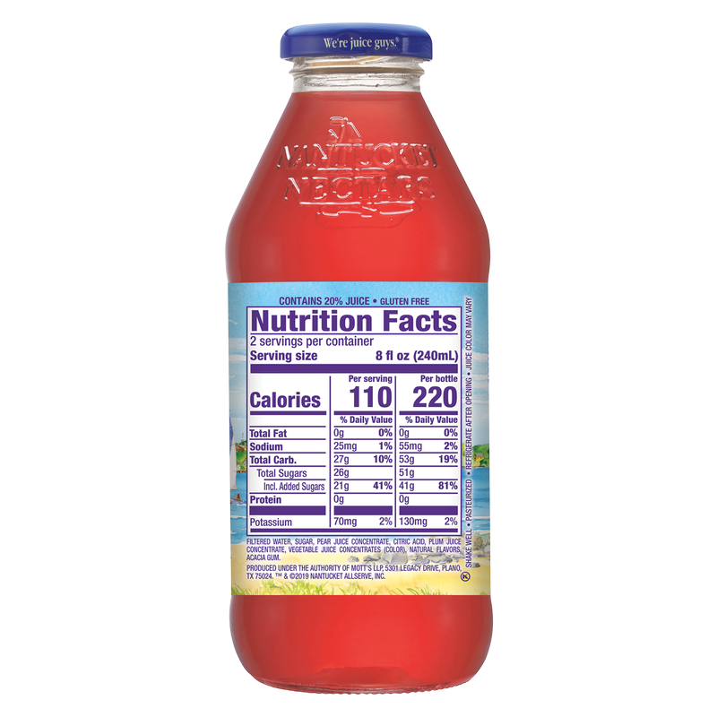 Nantucket Nectars Red Plum Juice 16oz