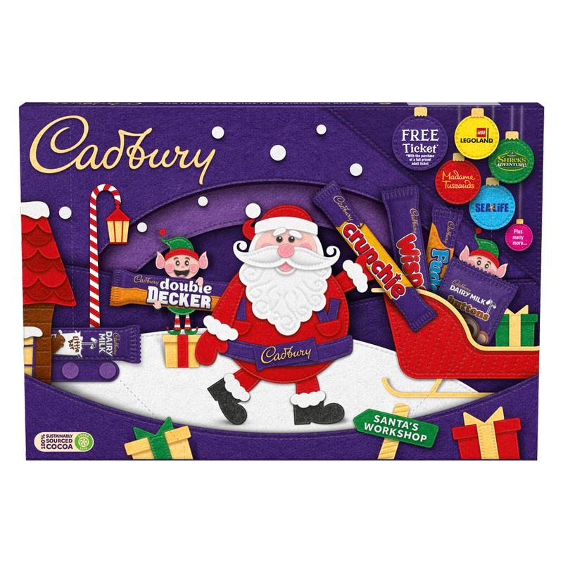Cadbury Santa Selection Box, 145g