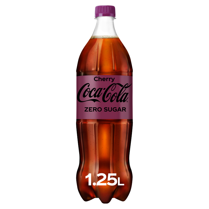 Coca-Cola Zero Cherry, 1.25L