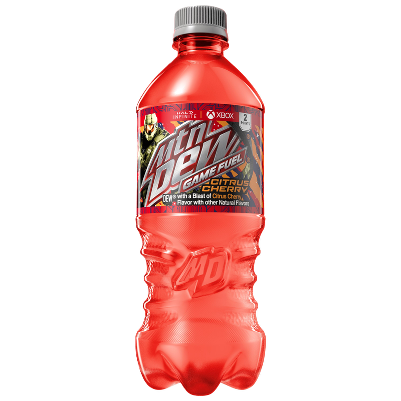 Mountain Dew Game Fuel Citrus Cherry 20oz