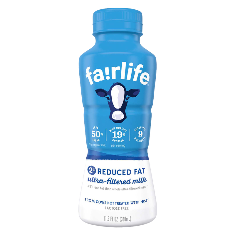 Fairlife 2% Reduced Fat Milk 11.5oz Btl