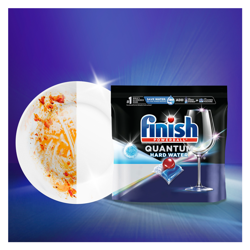 Finish Quantum Hard Water Dish Detergent 37 ct Home & Office fast
