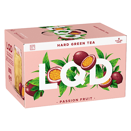 10 Barrel Hard Green Tea Passion Fruit 6pk 12oz Can