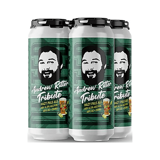 Oakland United Beerworks Andrew Ritter Tribute Hazy Pale Ale 4pk 16oz Can
