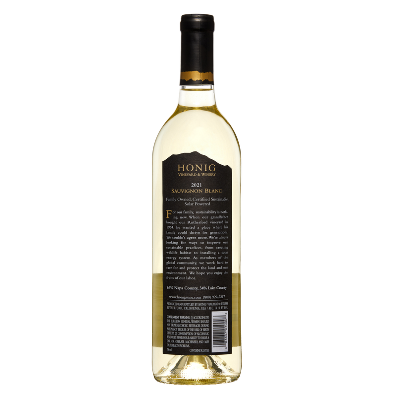 Honig Sauvignon Blanc 750ml