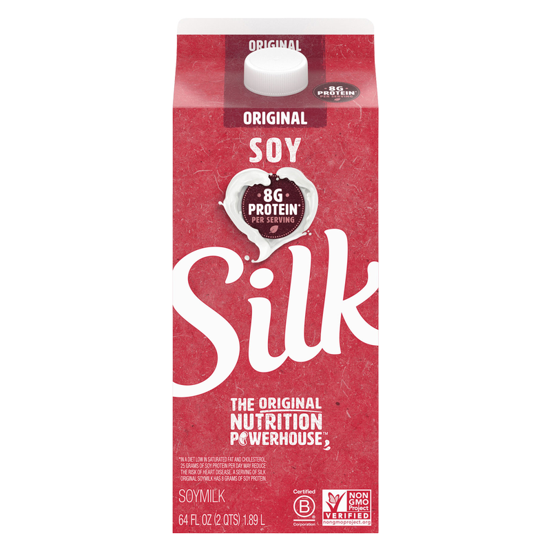 Silk Original Soy Milk 1/2 Gallon