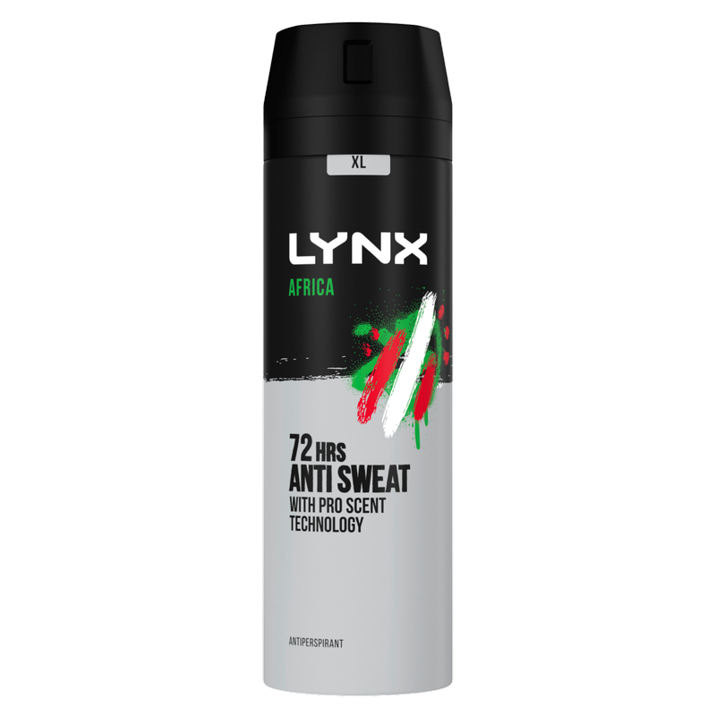Lynx Africa Spray Deodorant, 200ml