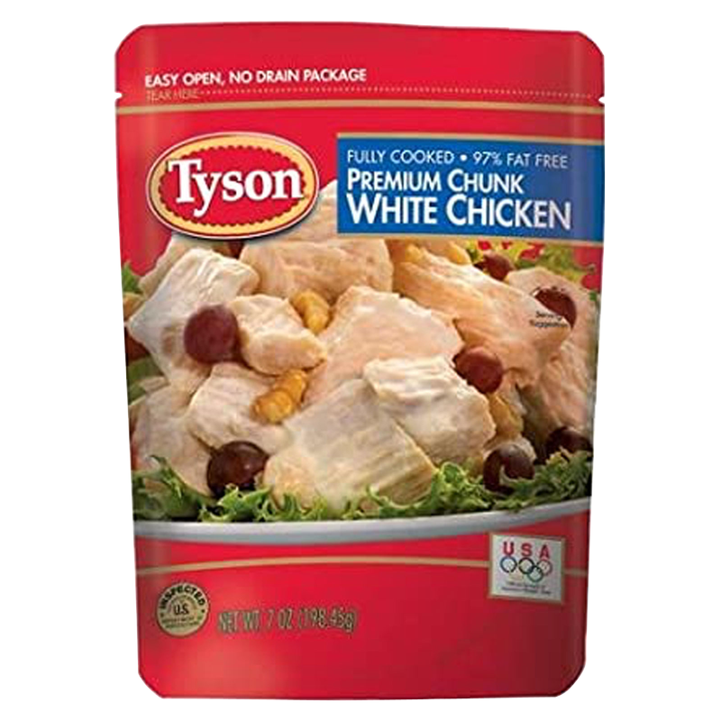 Tyson Premium Chunk White Chicken Breast Pouch 7oz