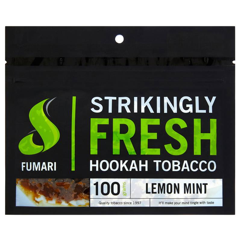 Fumari Lemon Mint Shisha Tobacco 100g