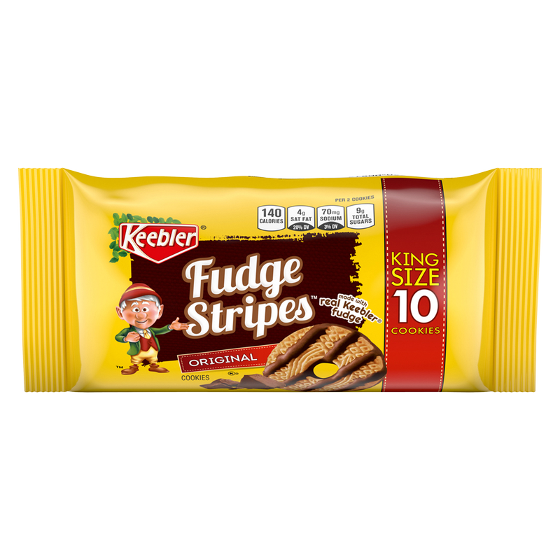 Keebler Original Fudge Stripes Cookies 5oz