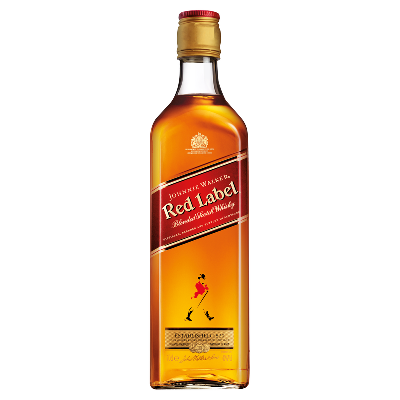 Johnnie Walker Red Label Scotch Whisky, 70cl