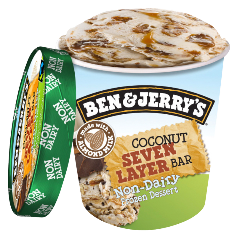 Ben & Jerry's Non-Dairy Coconut Seven Layer Bar Pint