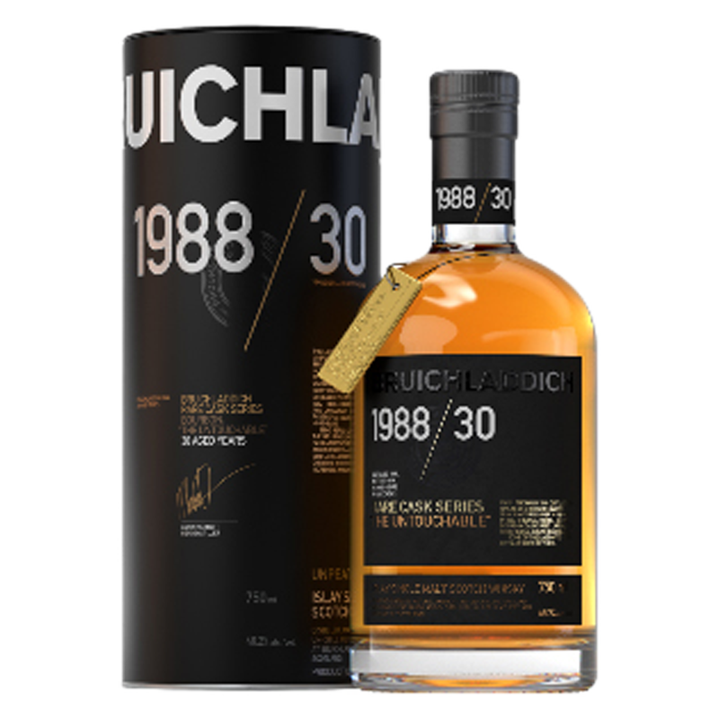 1988 Bruichladdich Old & Rare 30 Year Single Malt Scotch 750ml (92.4 proof)