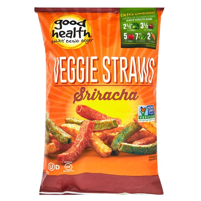 Good Health Sriracha Veggie Straws 6.25oz