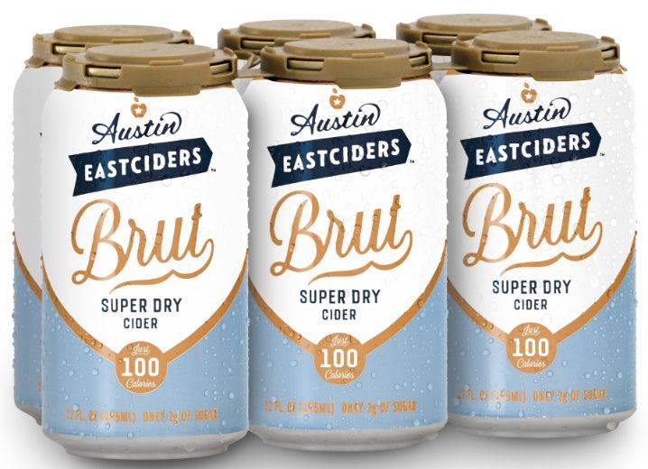 Austin Eastciders Brut Super Dry Cider 6pk 12oz Cans
