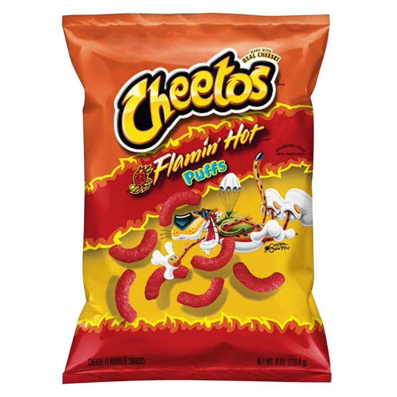 Cheetos Flamin' Hot Puffs 8oz