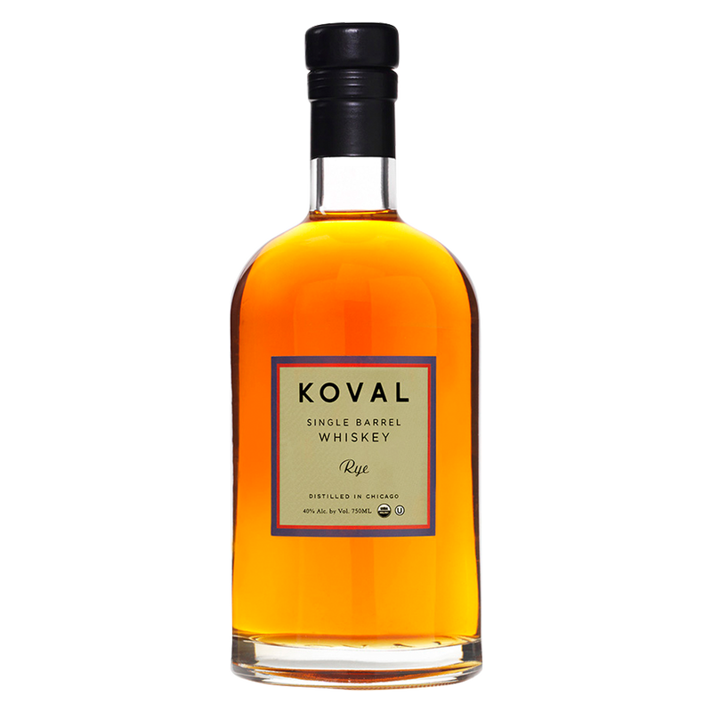 Koval Rye Whiskey 750ml (80 Proof)
