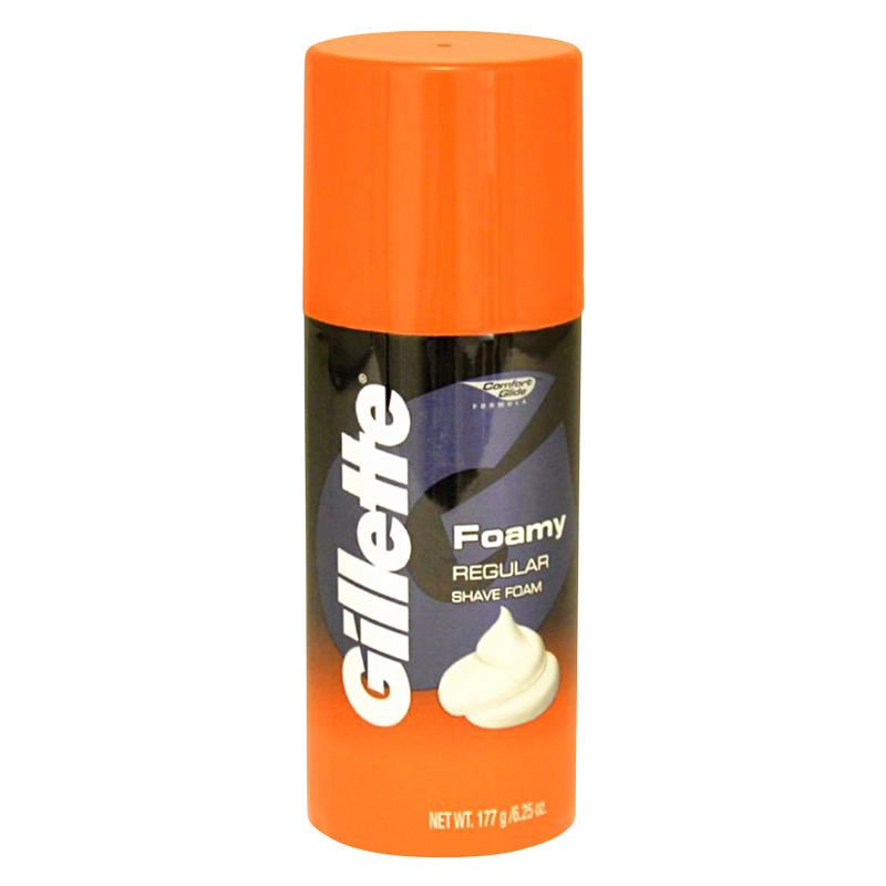 Gillette Regular Shaving Cream 6.25oz