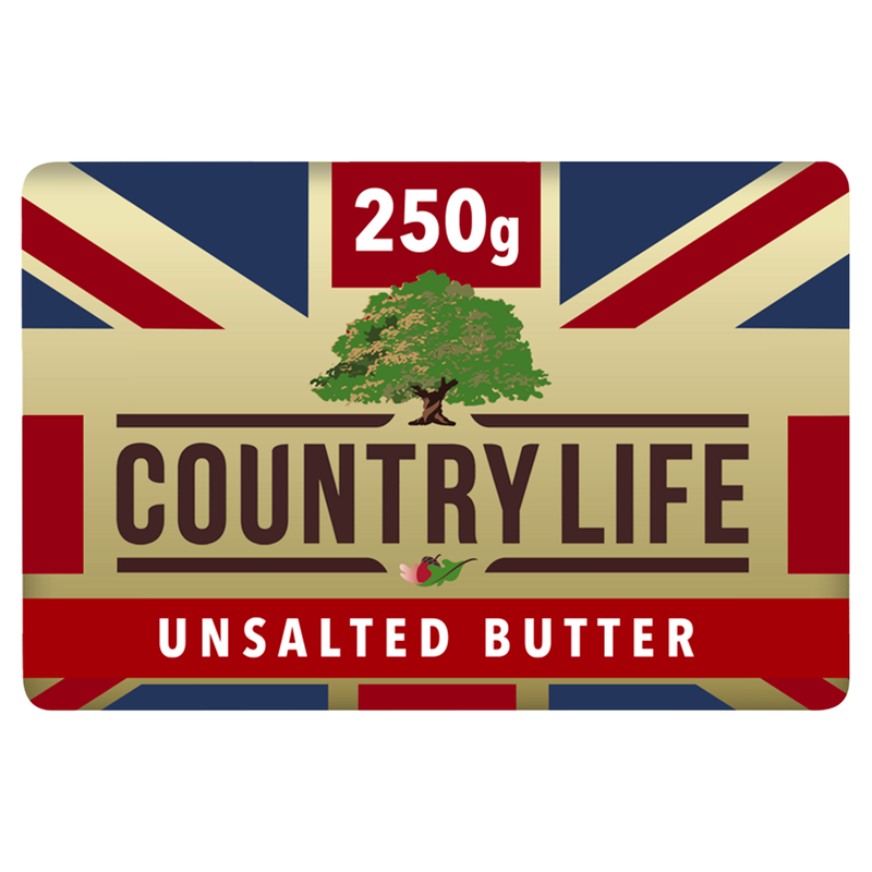Countrylife Unsalted British Butter, 250g