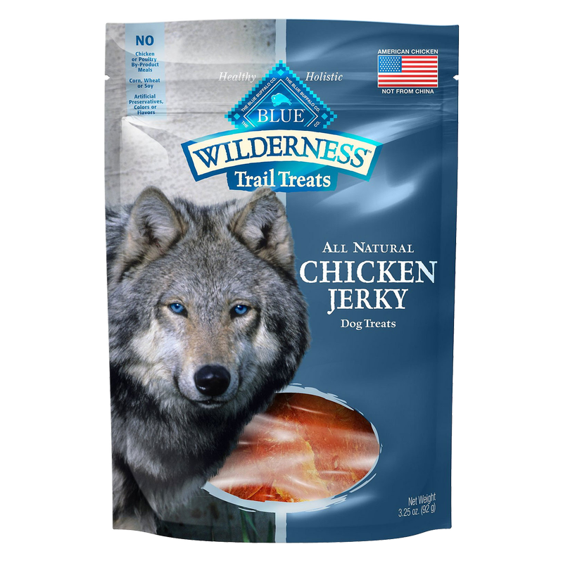 Blue Buffalo Wilderness Chicken Jerky Dog Treats 3.25oz