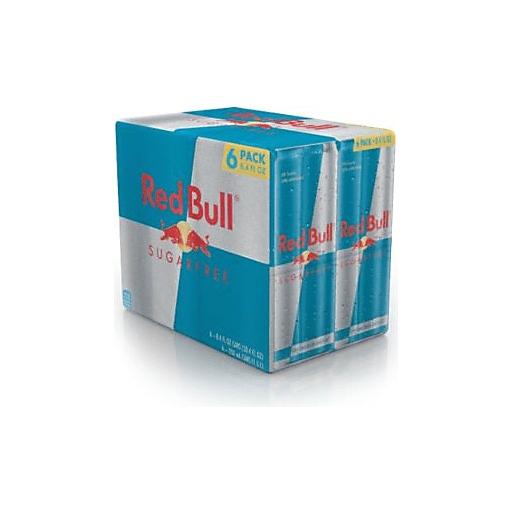 Red Bull Sugar Free Energy 6pk 12oz Can