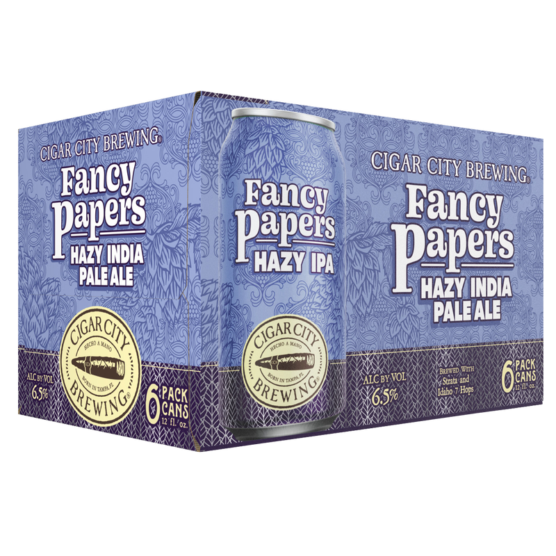 Cigar City Brewing Fancy Papers Hazy IPA 6pk 12oz Can Alcohol fast