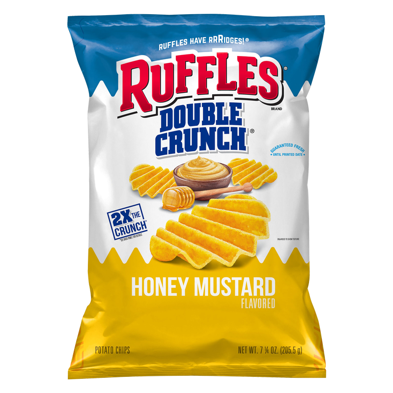 Ruffles Double Crunch Honey Mustard 7.25oz