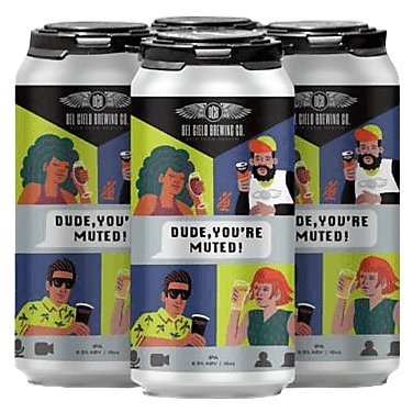Del Cielo Brewing Co. Dude, You're Muted IPA 4pk 16oz Can
