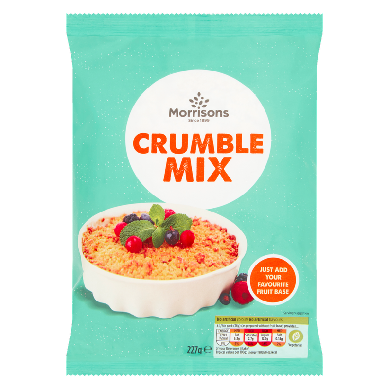 Morrisons Crumble Topping Mix, 227g