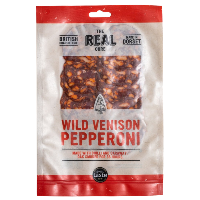 The Real Cure Wild Venison Pepperoni, 55g