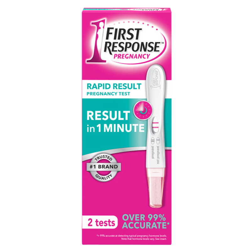 First Response Pregnancy Test Rapid Result 2ct