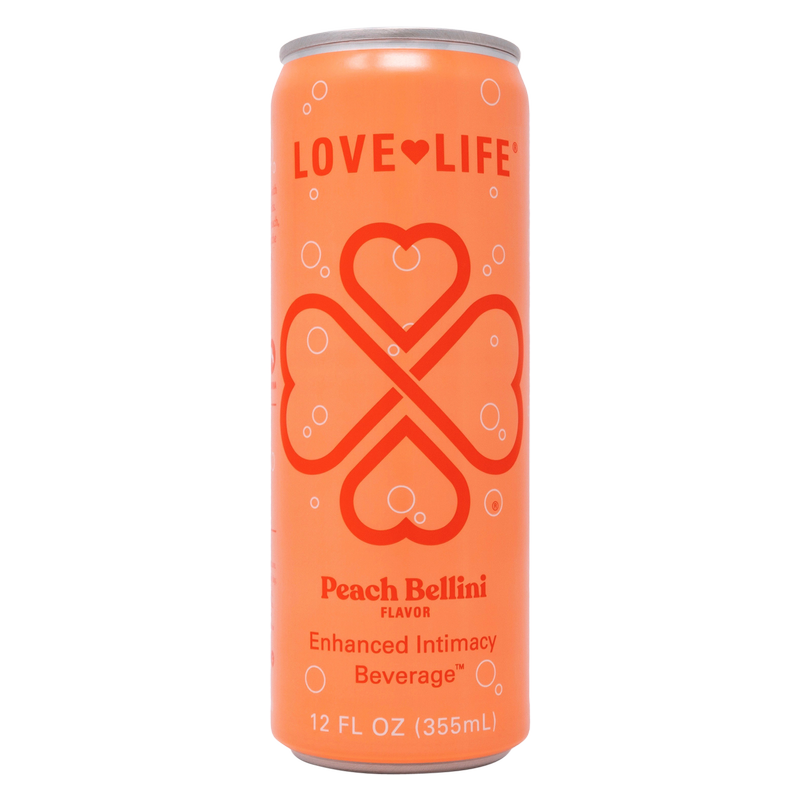 Love Life Peach Bellini 12oz Can