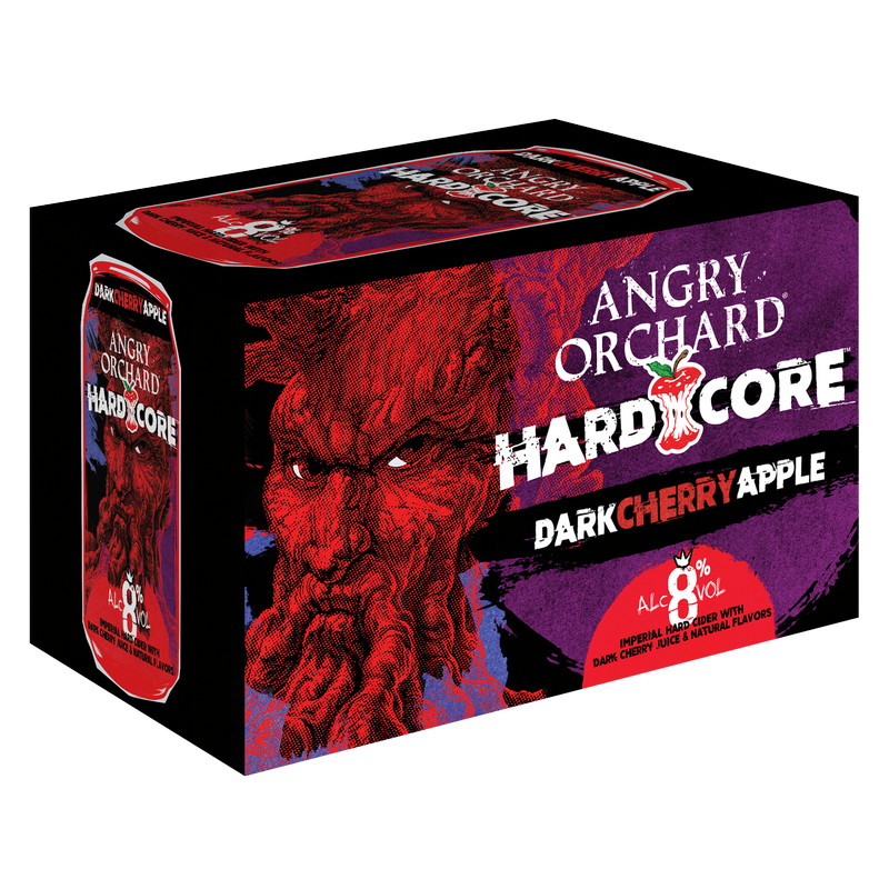 Angry Orchard Hard Core Dark Cherry Apple 6pk 12oz Can 8.0% ABV