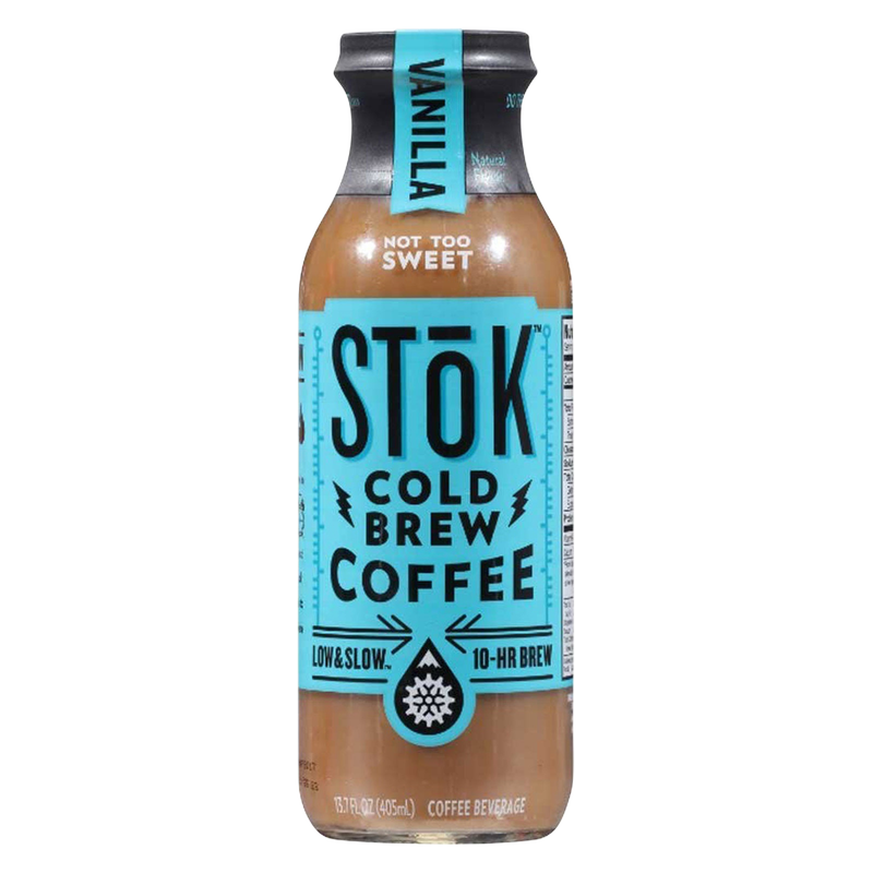 SToK Vanilla Cold Brew Iced Coffee 13.7oz