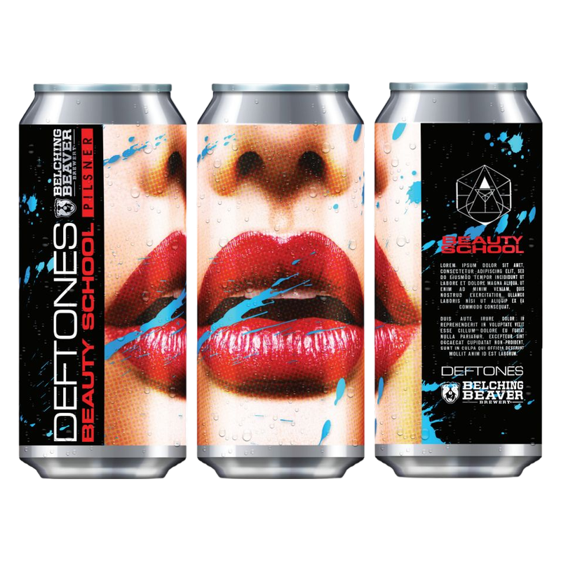 Belching Beaver Deftones Beauty School Pilsner 4pk 16oz Cans