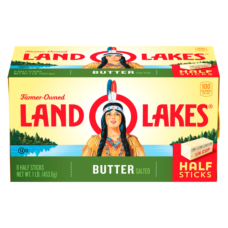 Land O'Lakes 1/2 Sticks Butter 8ct