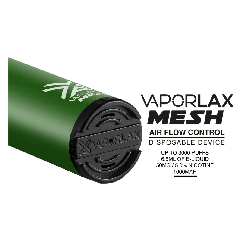 VaporLax Disposable Vape Lush Ice 50mg 6.5ml