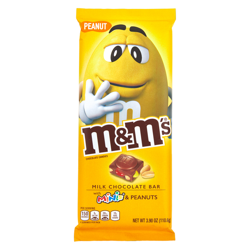 M&M's Peanut Milk Chocolate Bar 3.9oz