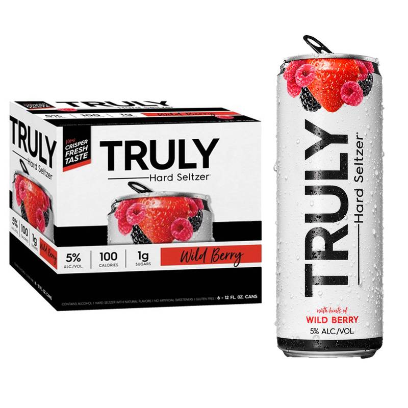 Truly Wild Berry 6pk 12oz Can 5.0% ABV
